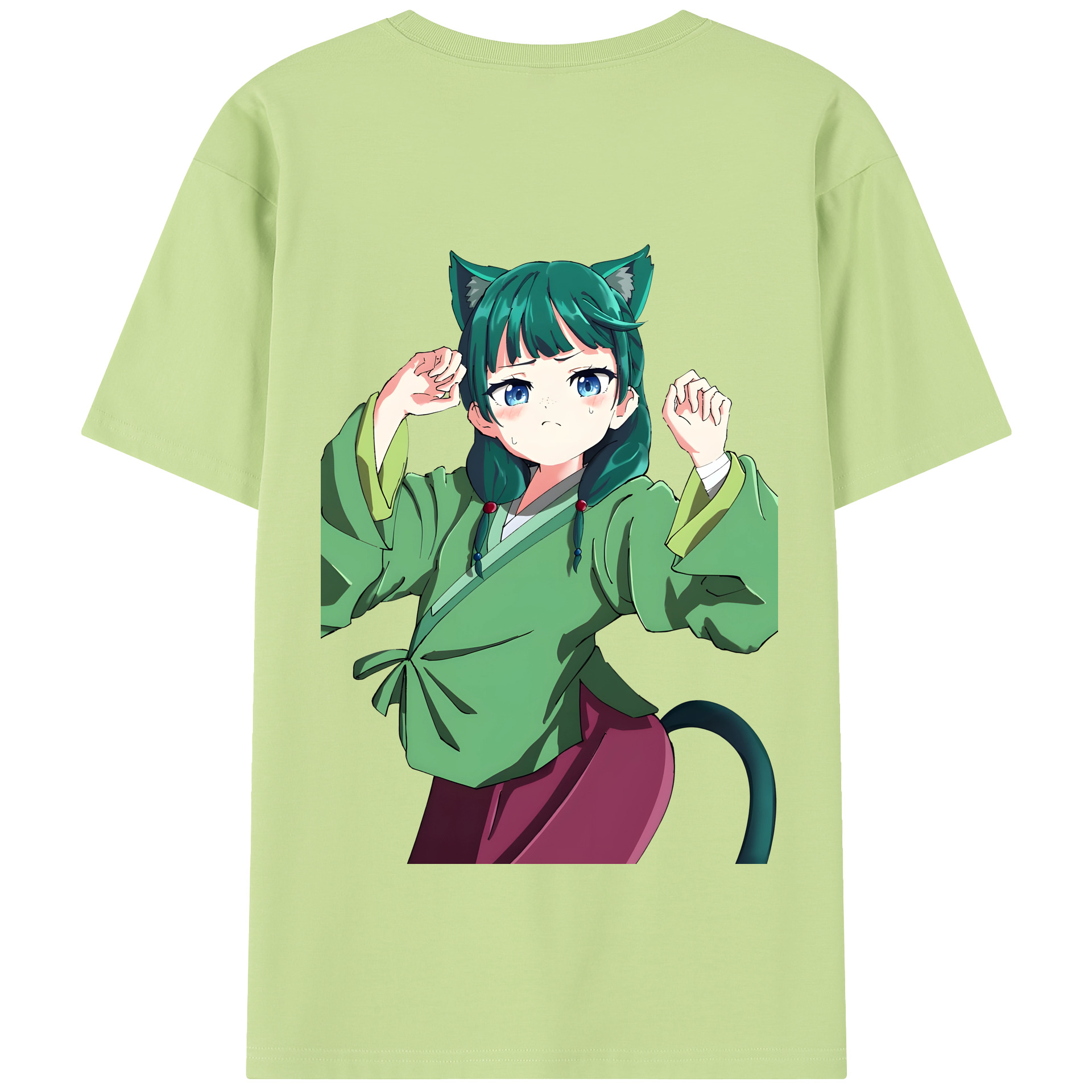 （画像用） 薬屋のひとりごと The Apothecary Diaries 綿100％半袖Tシャツ（背面プリント）
